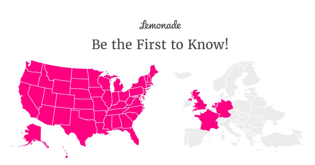 Availability in the US and Europe - by Lemonade