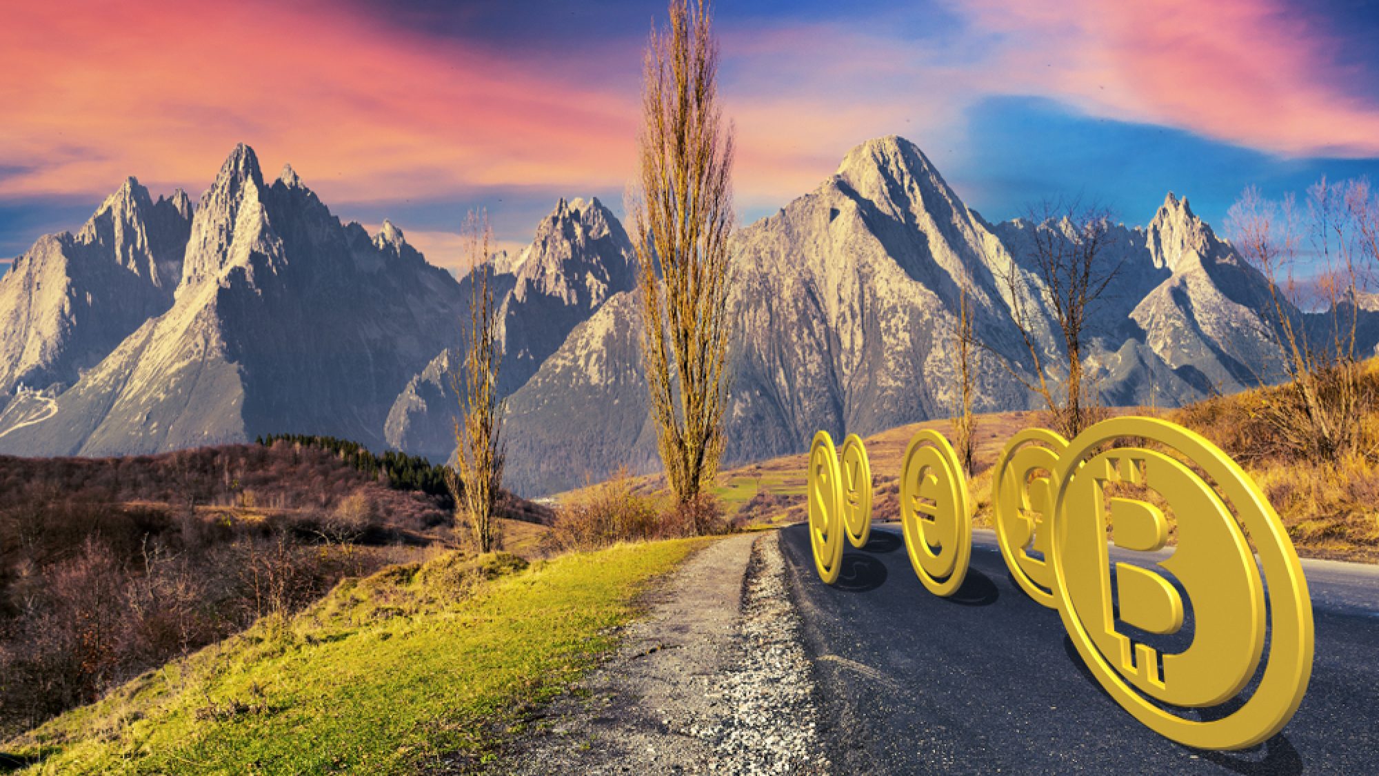 Currency,Coin,Race,To,The,Bottom.,Warm,Valley,Descending,Trend.