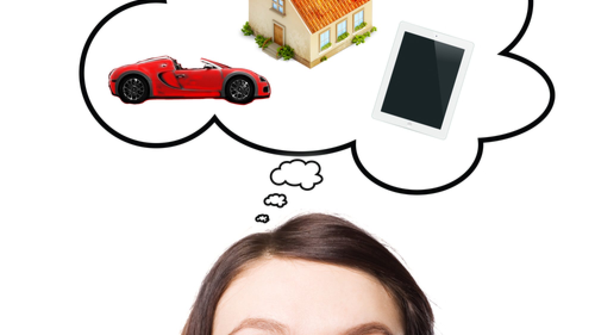 Mortgage,And,Credit,Concept.,Young,Girl,Planning,His,Future