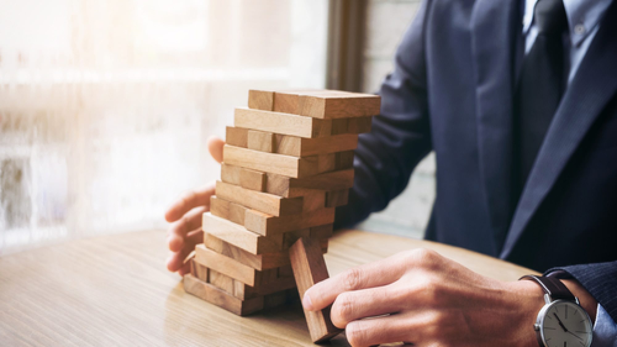 Alternative,Risk,Concept,,Plan,And,Strategy,In,Business,,Young,Intelligent